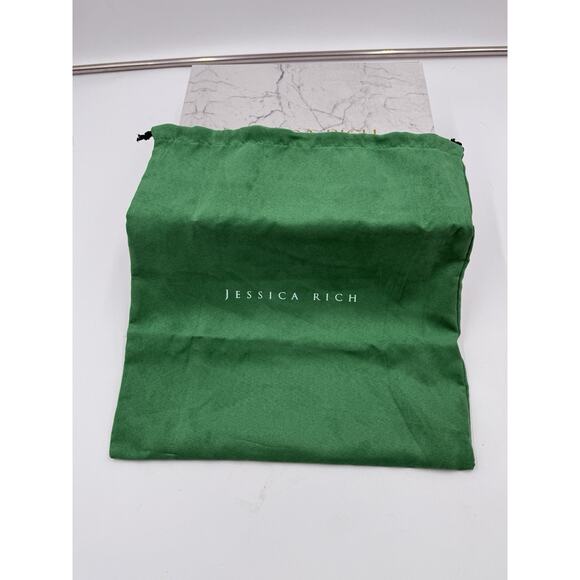 Jessica Rich Heels So Fancy Sandal Clear Orange EU 39 USA Size 8.5 W/ Dust Bag - Picture 9 of 10